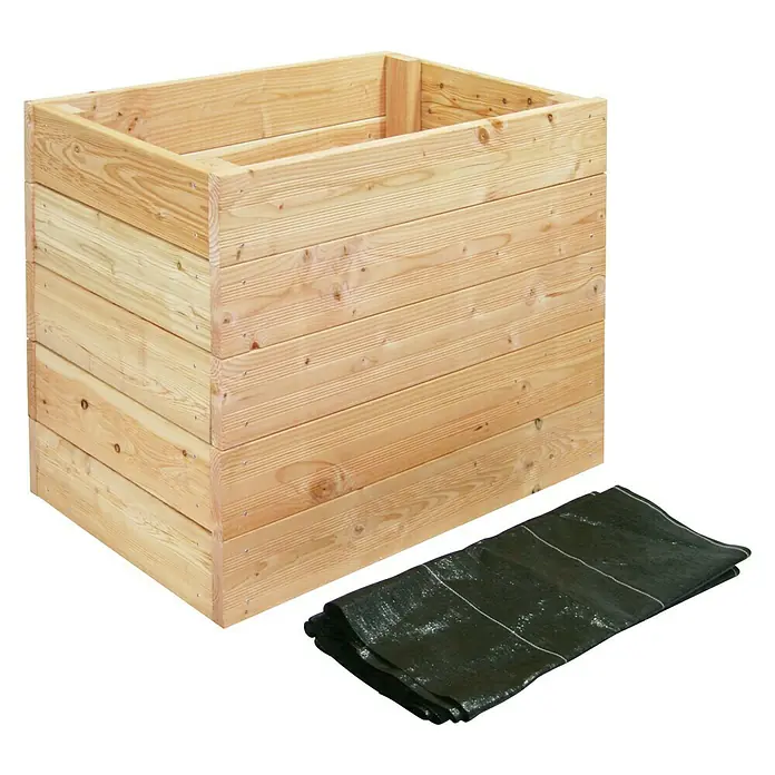 Visoka gredica - 102 x 57,5 x 72 cm, Uporabna površina: 0,58 m², Ariš