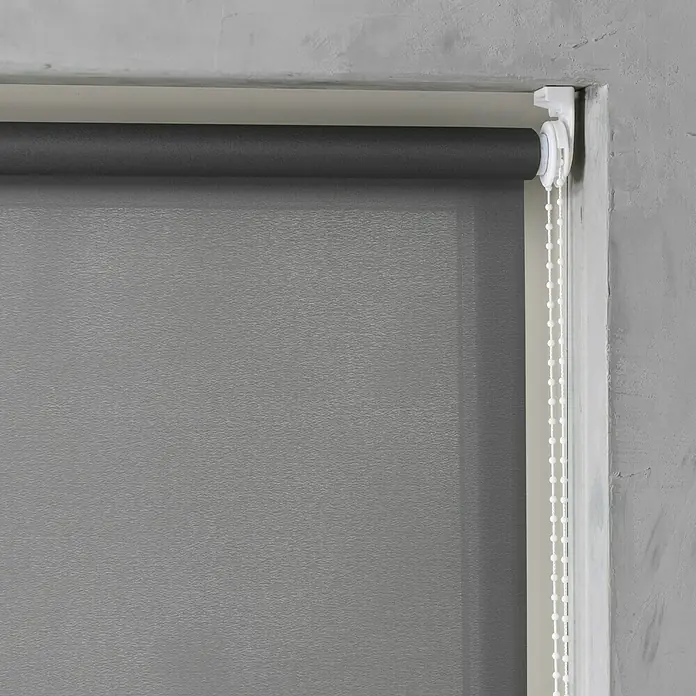 Rolo Basic - Š x V: 60 x 175 cm, Sive boje, Propusno za danje svjetlo - Detaljan prikaz
