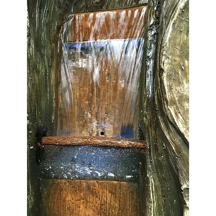 Silex Kunststeinbrunnen Pappel - 60 x 43 x 200 cm - Detailaufnahme