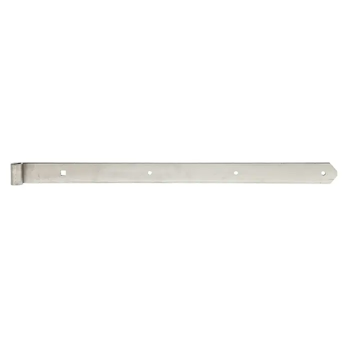 Stabilit Ladenband - B x H: 600 x 40 mm, Stärke: 4 mm, Innendurchmesser Rolle: 13 mm, Edelstahl - Vorderansicht
