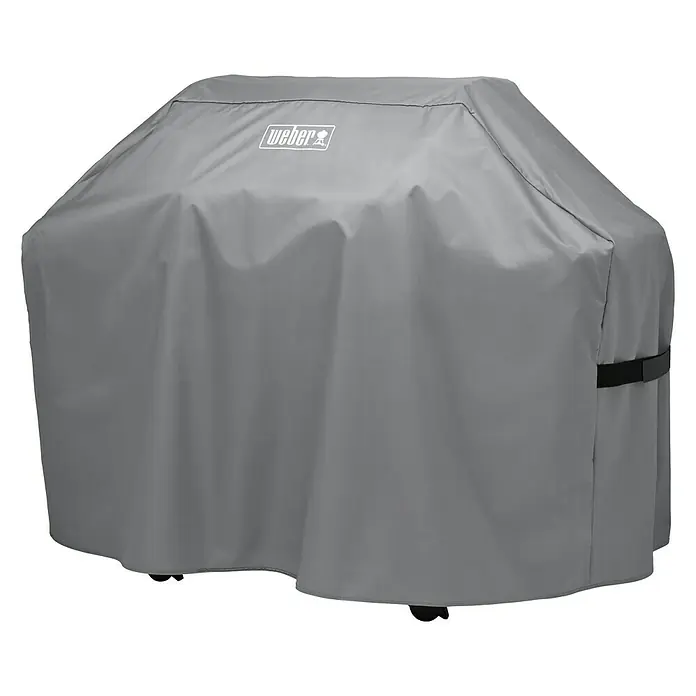 Weber Standard Grill-Schutzhülle - Passend für: Weber Genesis II 300-Serie, Weber Modelle bis 152 cm Breite - Vorderansicht