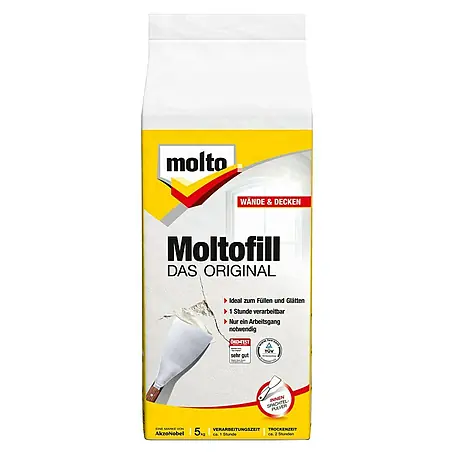 Molto  Spachtelpulver Moltofill Das Original