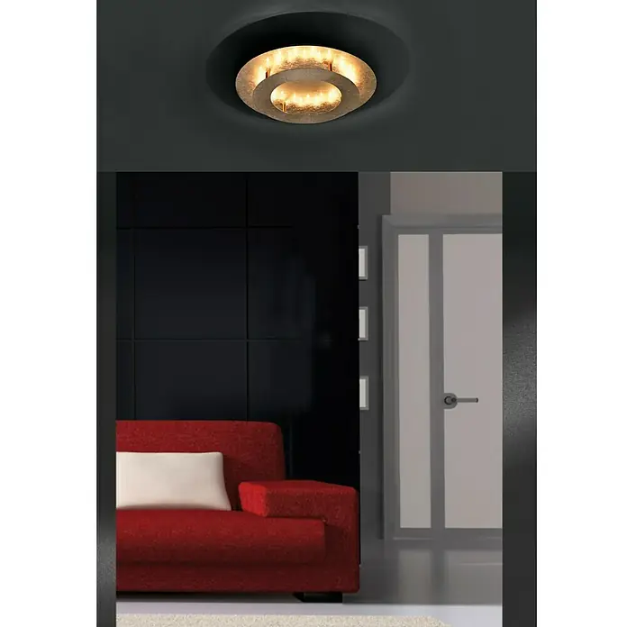 Paul Neuhaus Nevis LED-Deckenleuchte - 18 W, Gold, Warmweiß