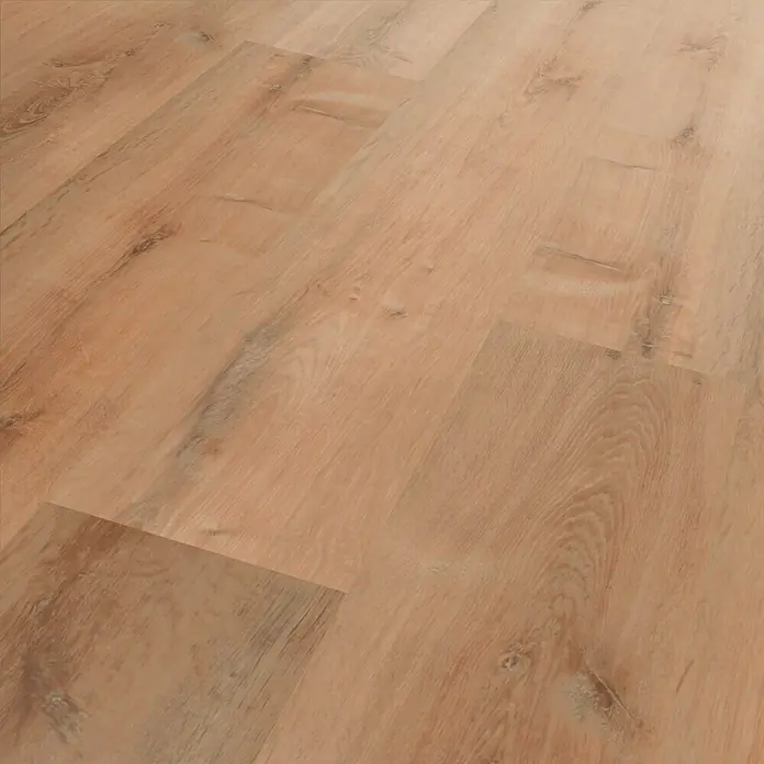 Star Clic Vinylboden More+ Golden Oak Honey - 1.210 x 220 x 5 mm, Landhausdiele - Detailaufnahme
