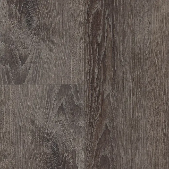 Star Clic Vinylboden More+ Smoky Oak Grey - 1.210 x 220 x 5 mm, Landhausdiele - Vorderansicht