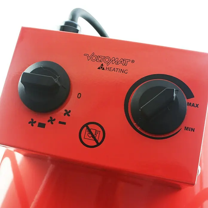 Voltomat HEATING Bauheizer - 3.000 W - Vorderansicht
