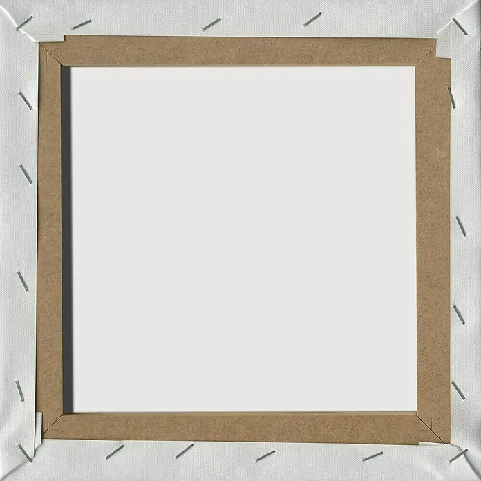 Leinwandbild Young Living - Life In Balance, B x H: 40 x 40 cm - Rückansicht