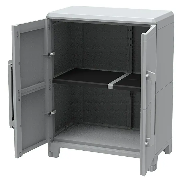 Terry Transforming Plastični ormar Modular - D x Š x V: 43,6 x 78 x 101,6 cm, Nosivost: 40 kg/polica