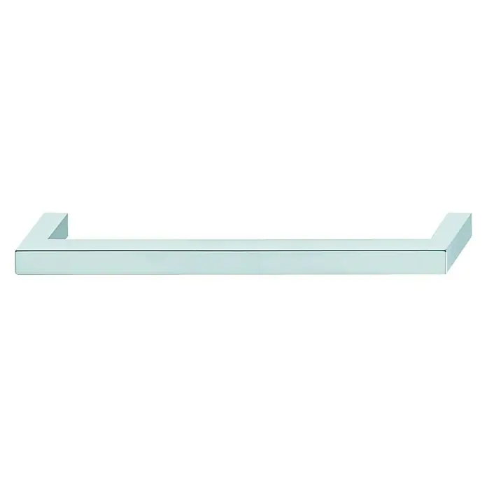 Ručka za namještaj - D x Š x V: 138 x 10 x 32 mm, Ostalo, Kromirano - Pogled sprijeda