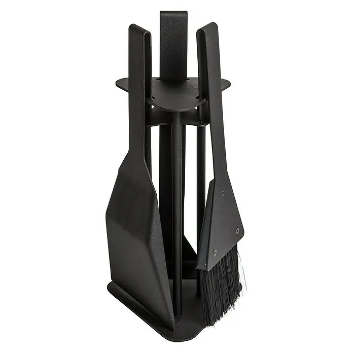 Aduro Kaminbesteck Proline 3 - 3 -tlg., Schwarz, Höhe: 33,5 cm - Ansicht von oben