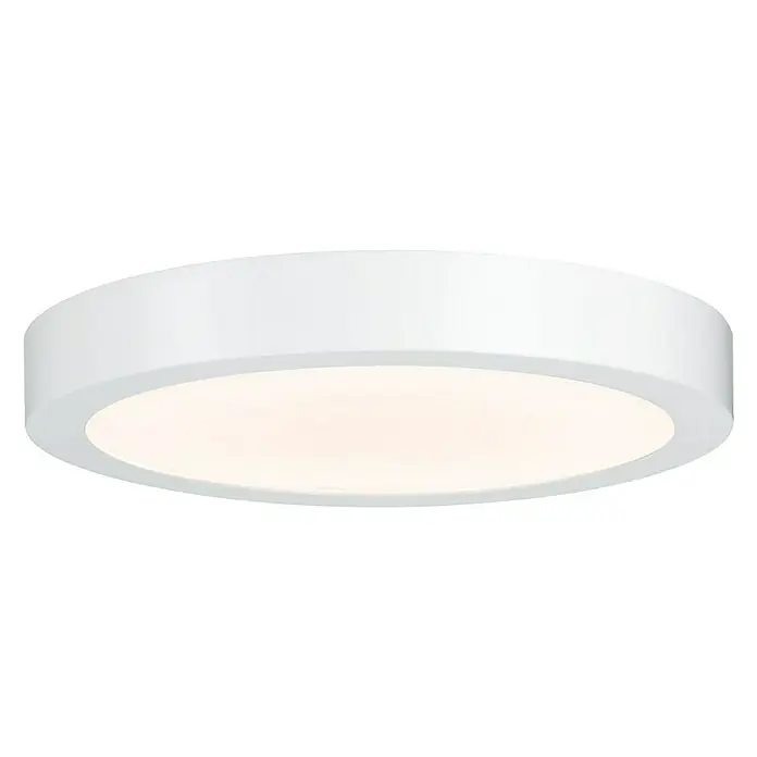Paulmann Smart Home ZigBee LED-Panel rund Cesena - 17 W, Ø x H: 30 x 4 cm, Weiß, Tageslichtweiß - Vorderansicht