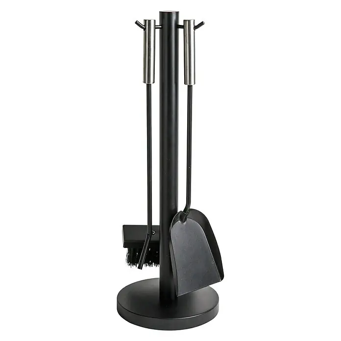 Aduro Kaminbesteck Proline 1 - 3 -tlg., Schwarz, Höhe: 50 cm - Ansicht von oben