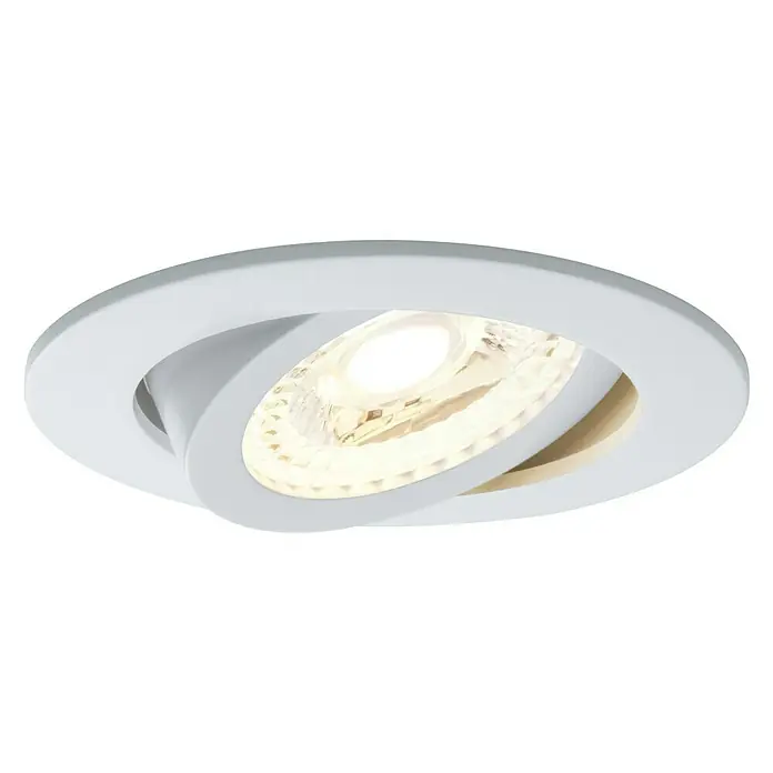 Paulmann Smart Home ZigBee LED-Einbauleuchten-Set - 10,5 W, Weiß, 3 Stk., RGB - Vorderansicht