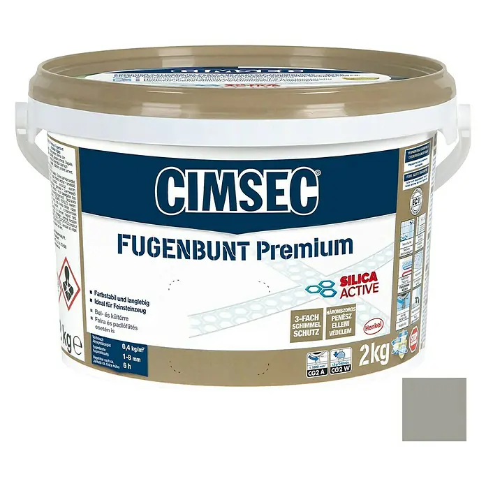 Cimsec Fugenmörtel Fugenbunt Premium - Manhattan, 2 kg