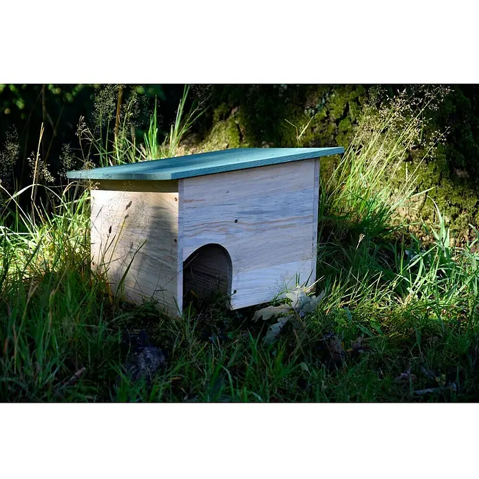 Dobar Igelhaus - 34,5 x 24 x 27 cm, Ausstattung: Abnehmbares Dach - Stimmungsaufnahme
