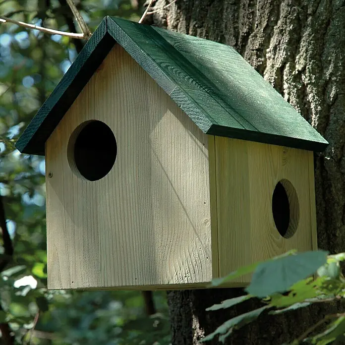 Dobar Eichhörnchenkobel - 25 x 26 x 28,5 cm, Ausstattung: 3 Eingänge - Stimmungsaufnahme