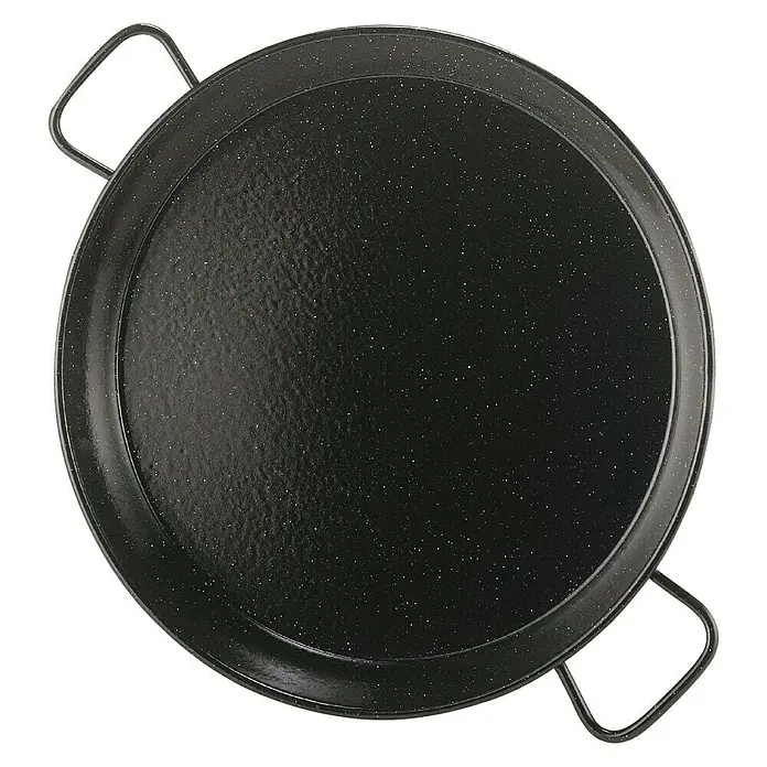 Garcima Paella-Pfanne - Durchmesser: 46 cm, Stahl, Glatt - Ansicht von oben