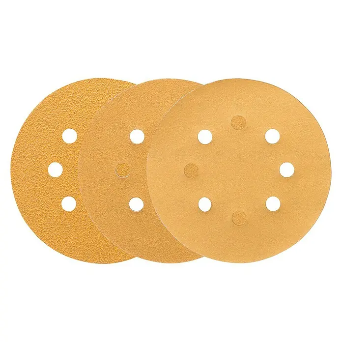 Craftomat Set brusnih listova BFWP - Promjer: 125 mm, 6 Kom., Izbušeno