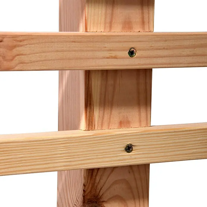 Dobar Rankhilfe Fraxinus - B x H: 76 x 186 cm, Hellbraun - Detailaufnahme