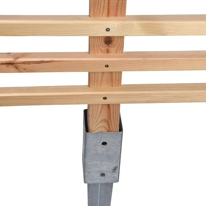 Dobar Rankhilfe Fraxinus - B x H: 76 x 186 cm, Hellbraun - Detailaufnahme