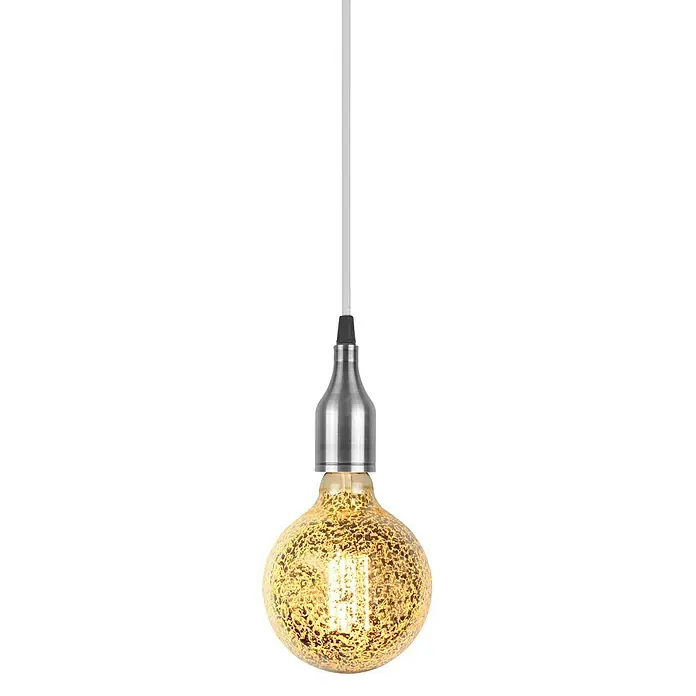 Home Sweet Home Grlo za žarulju - Čelik, Metal