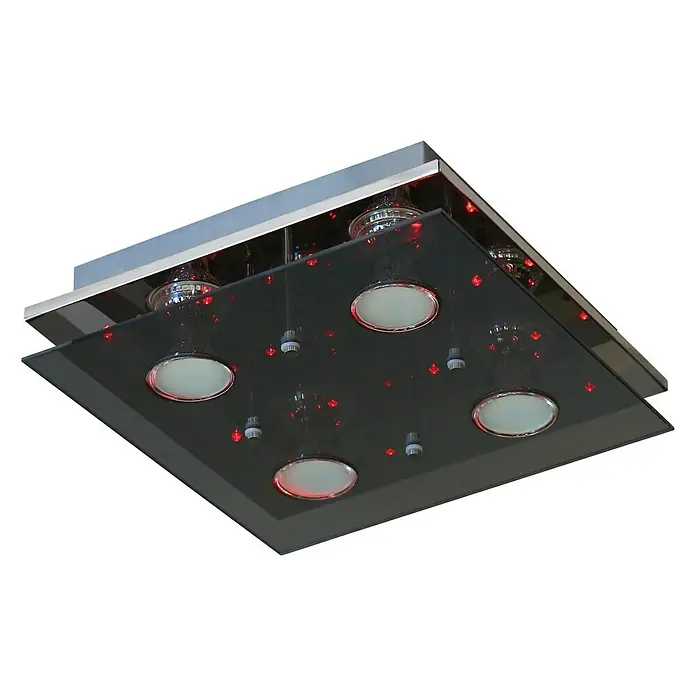 Tween Light LED-Deckenleuchte Susa - 26,82 W, L x B x H: 28 x 28 x 7,5 cm, Warmweiß