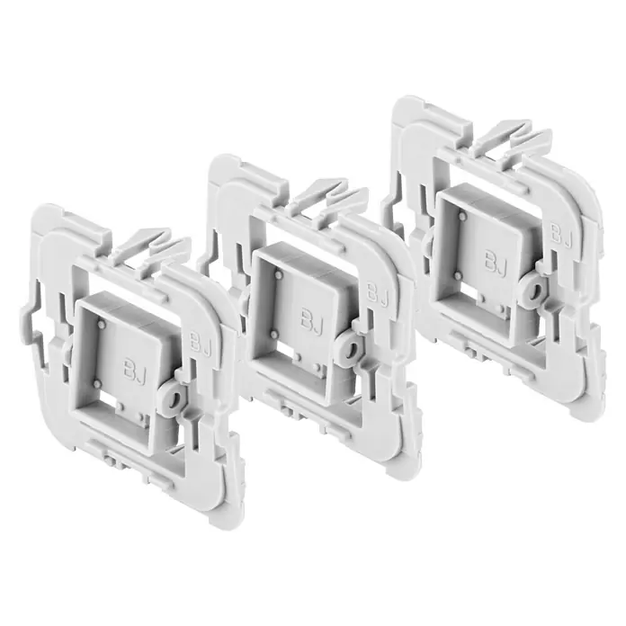 Bosch Smart Home Adapter-Set für Busch-Jaeger - 3 Stk., Kunststoff, Unterputz - Rechte Seitenansicht