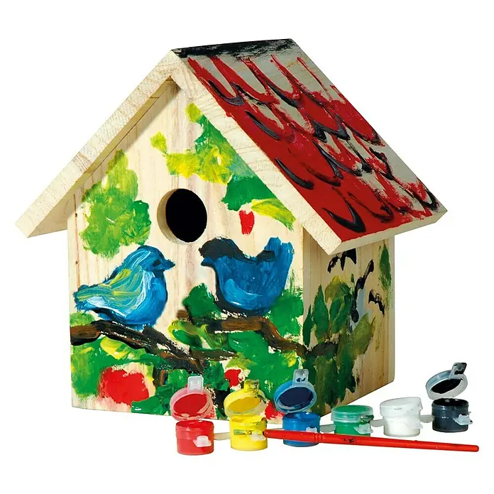 Dobar Nistkasten - 17,5 x 15,5 x 20,5 cm, Natur - Stimmungsaufnahme