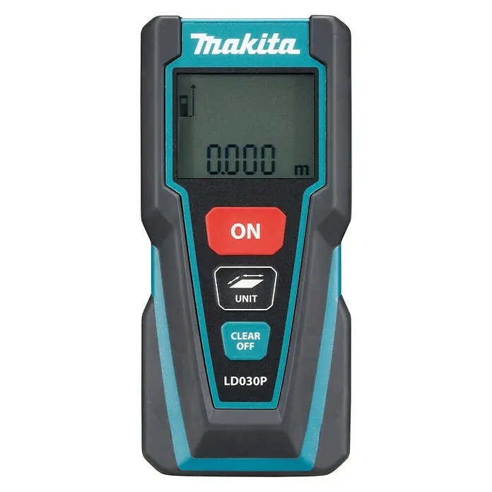Makita Laserentfernungsmesser LD030P - Messbereich: 0,15 - 30 m - Vorderansicht