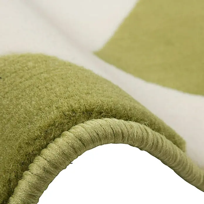Kayoom Teppich Maroc 2085 - Grün, L x B: 150 x 80 cm, 100 % Polyester - Detailaufnahme