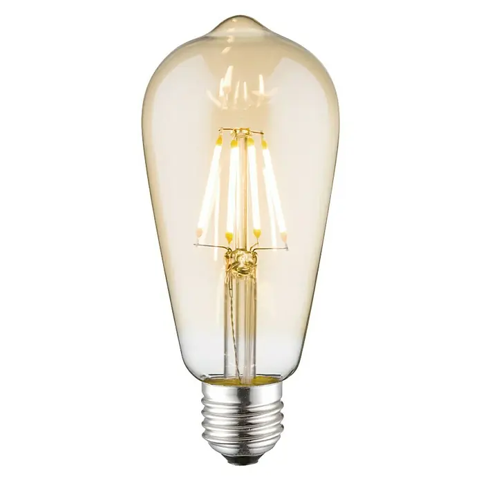 Home Sweet Home LED žarulja Amber - 4 W, E27, Topla bijela, ST64 - Pogled sprijeda