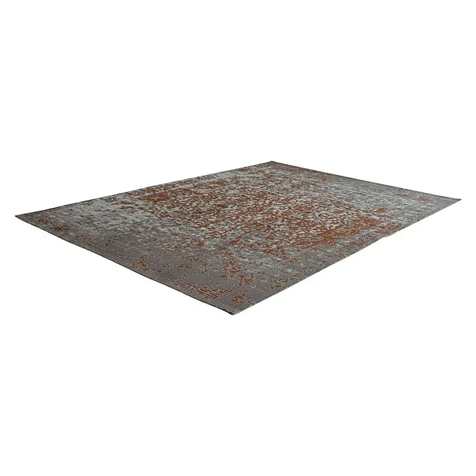 Kayoom Teppich Sunny 300 - Beige/Rost, 170 x 120 cm, 100% Polyester - Ansicht von oben