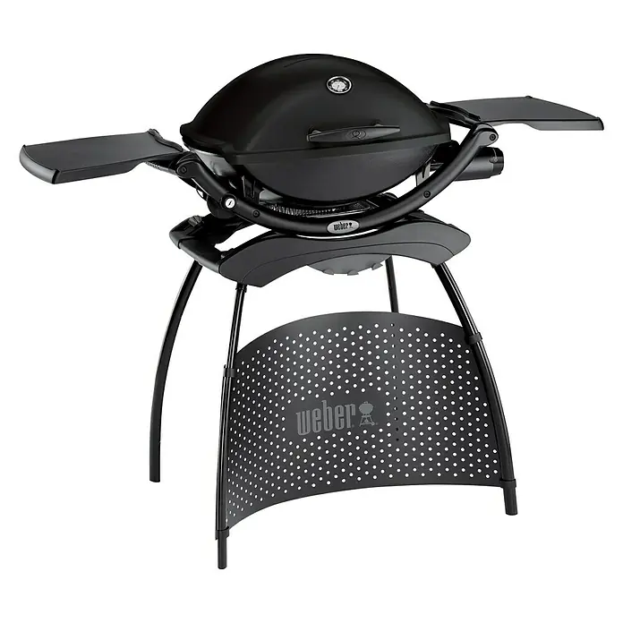 Weber Gasgrill Q 2200 Stand - Anzahl Brenner: 1, Hauptgrillfläche: 54 x 39 cm, 3,51 kW - Vorderansicht