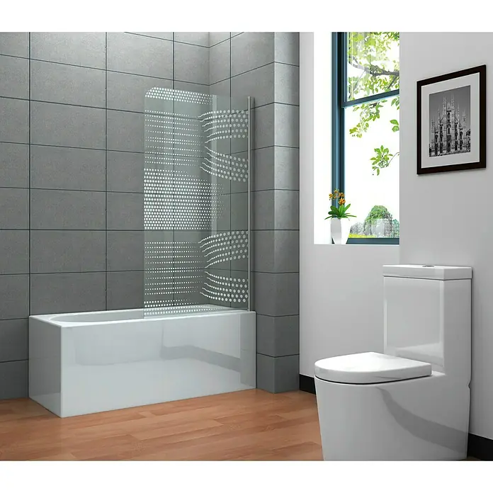 Corniche Badewannenaufsatz Rondo - 1 -tlg., 80 x 140 cm, Weiß