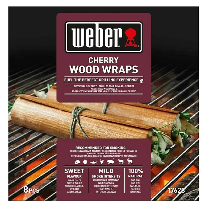 Weber Wood Wraps - Kirsche, 8 Stk. - Vorderansicht