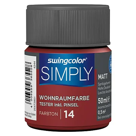 swingcolor  Boja za zid SIMPLY Tester