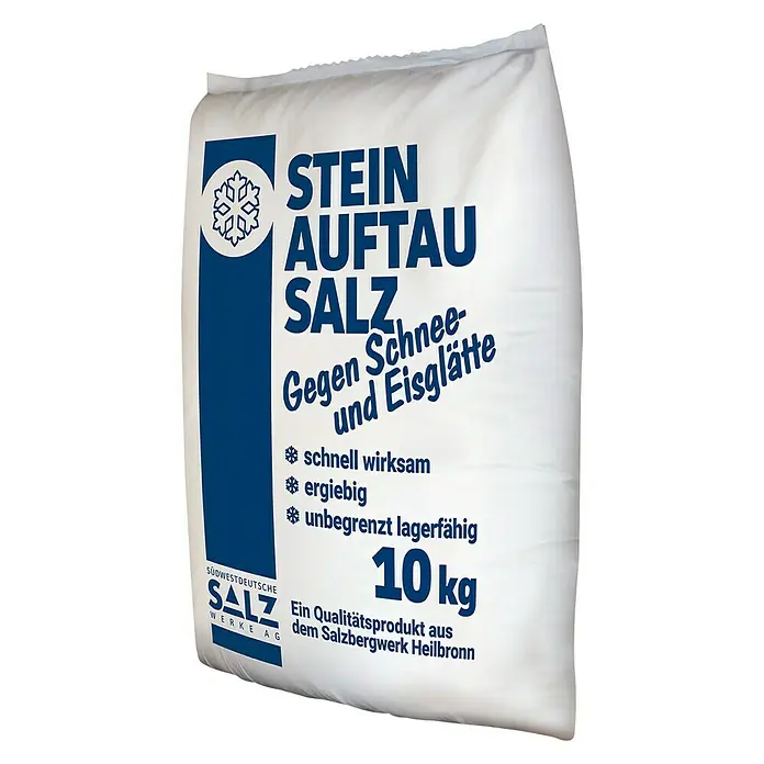 Auftau- & Streusalz - 10 kg, Sack - Vorderansicht