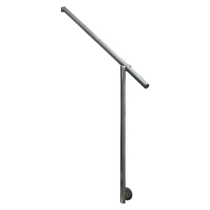 Treba Frewa Geländer-Set GE3 - Seitenmontage, Edelstahl V2A, Grau Metallic, Länge: 1.500 mm - Rechte Seitenansicht