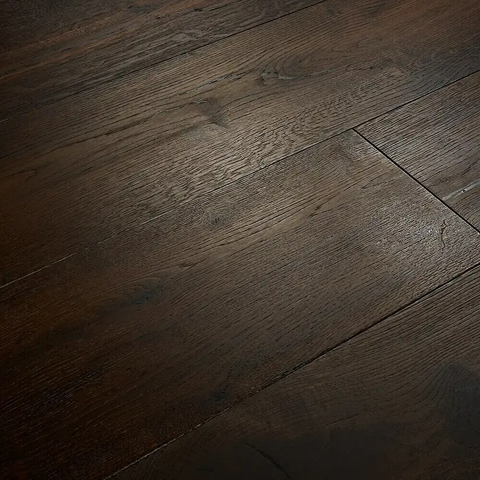 Fertigparkett Eiche Julia - 2.200 x 260 x 15 mm, Landhausdiele - Linke Seitenansicht