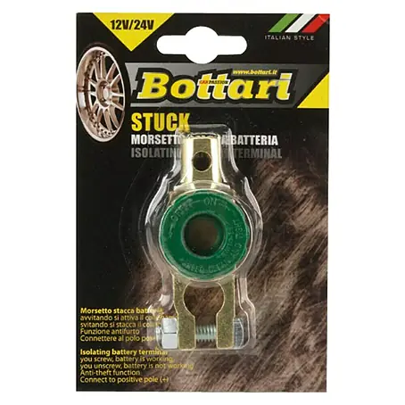 Borne de batería (12-24 V)