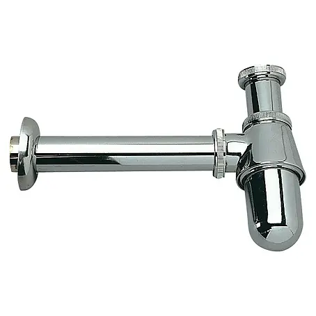 Sifón de lavabo con botella
