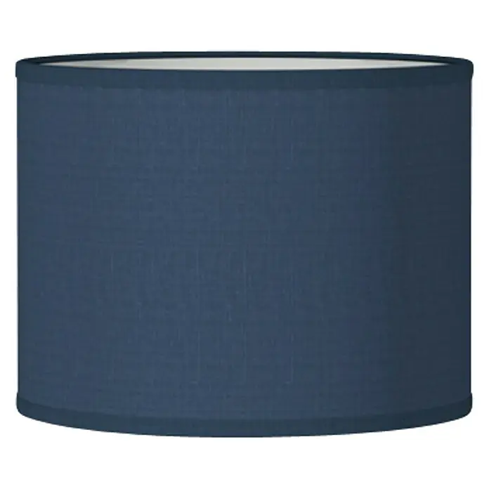 Home Sweet Home Lampenschirm Bling - Ø x H: 25 x 19 cm, Dark Denim, Baumwolle, Rund