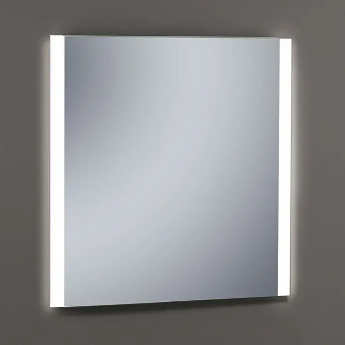 Camargue Espejo con luz LED Ilse - An x Al: 80 x 80 cm, Transformador