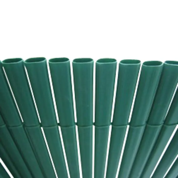 Ocultación Cañizo Plasticane Oval - Verde, L x Al: 3 x 1,5 m