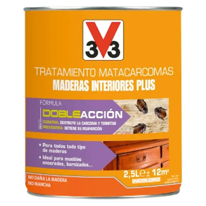 V33 Matacarcomas - 2,5 l, Incoloro