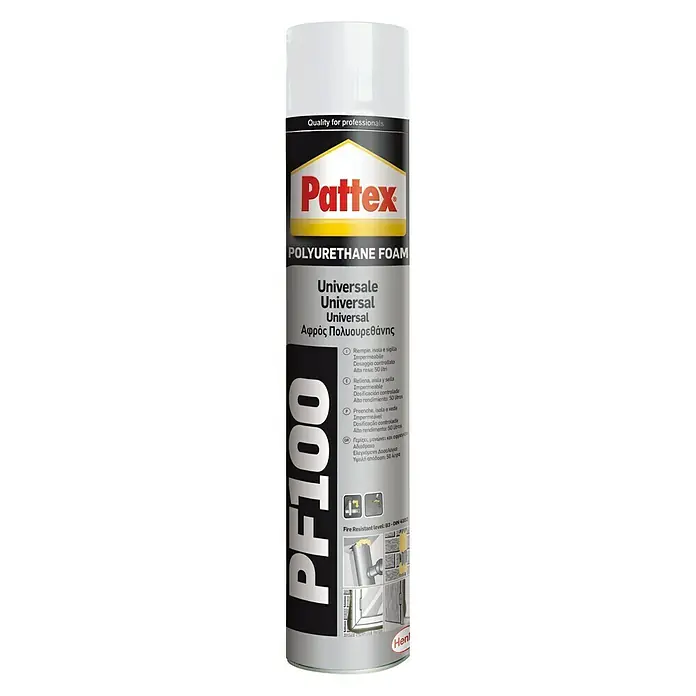 Pattex Espuma para pistola PU PF100 - Arce natural, 750 ml