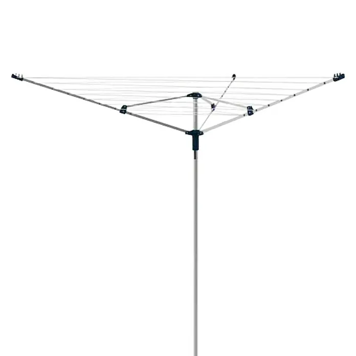 Tendedero giratorio Garden Steel - Longitud cuerda de tender: 40 m, Metálico, Ancho: 161 cm