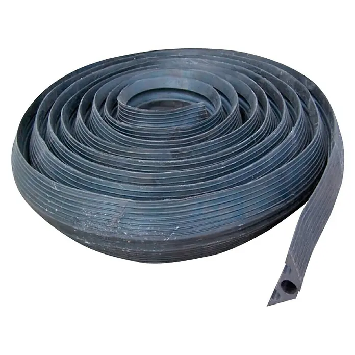 Pasacables - Largo: 10.000 mm, Goma, Negro