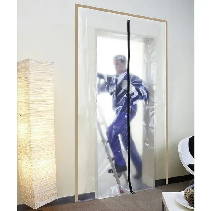 Wolfcraft Puerta antipolvo 4005000 - L x An: 220 x 125 cm, 3 pzs.