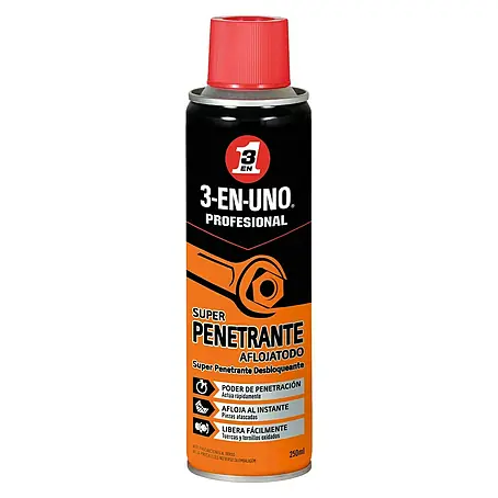 3 en 1  Aceite para herrajes Súper penetrante